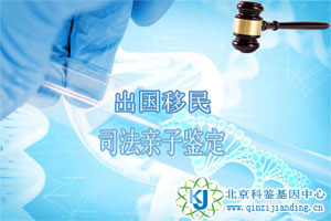 出國移民親子鑒定