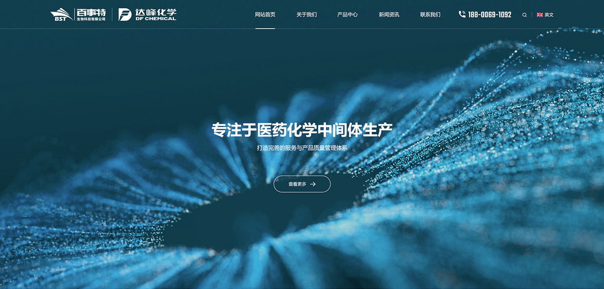 滄州達峰化學網(wǎng)站建設案例