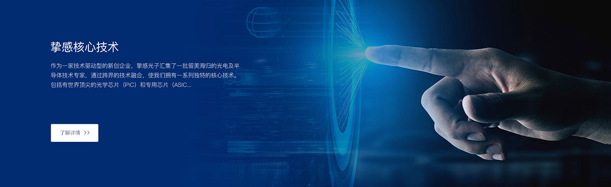 摯感(蘇州)光子科技有限公司網(wǎng)站案例